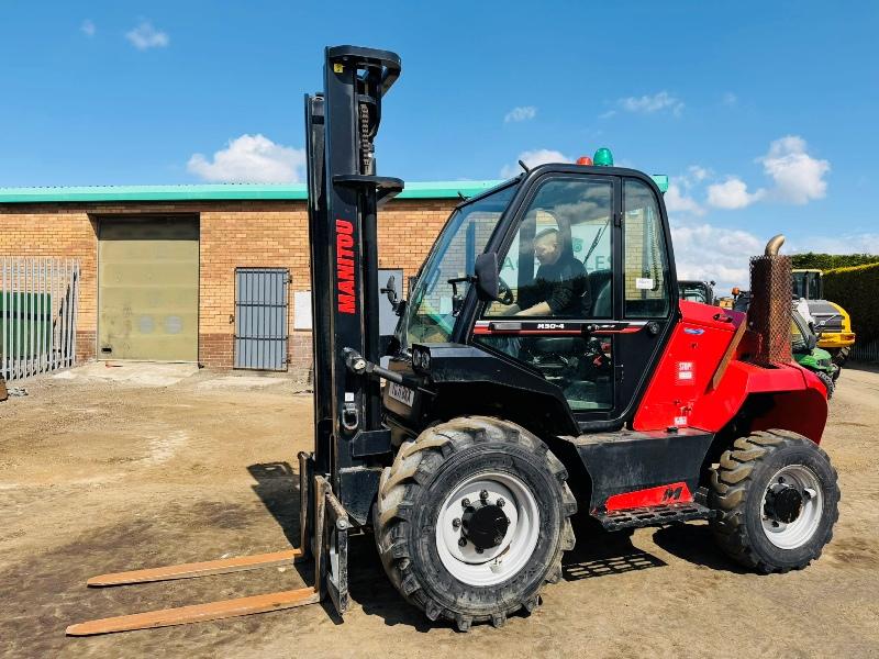 MANITOU M30-4 FORKLIFT*C/W PICK UP HITCH*YEAR 2021*1638 HOURS*VIDEO*
