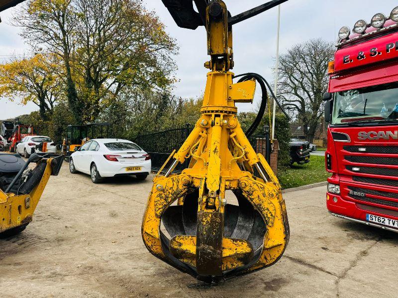 STRUTT 5 TINE ROTATING SCRAP GRAB *YEAR 2022* TO SUIT 30 TONNE EXCAVATOR *VIDEO*