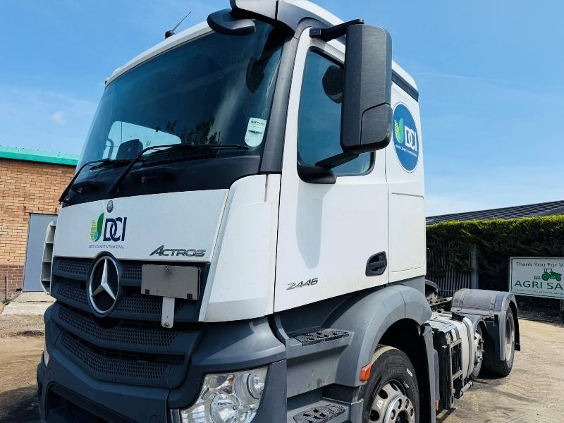 MERCEDES ACTROS TRACTOR UNIT*DIESEL ISSUES*YEAR 2018*VIDEO*