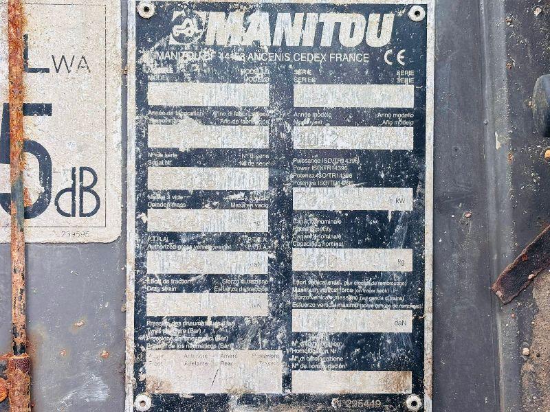 MANITOU M26-4 TURBO 4X4  FORKLIFT*YEAR 2012*C/W PALLET TINES*VIDEO*