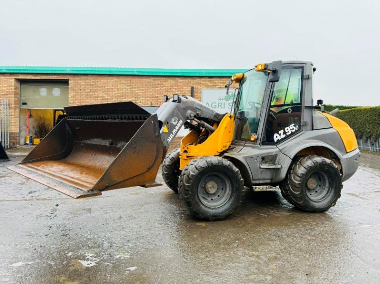 MECALAC N506 E125 ARTICULATED WHEELED LOADER*C/W BUCKET*VIDEO*
