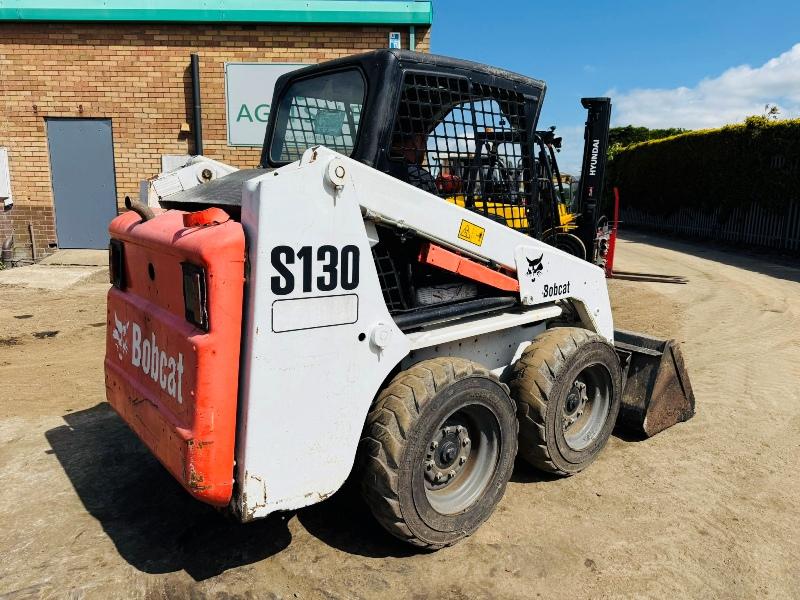 BOBCAT S130 SKIDSTEER*YEAR 2013*1800 HOURS*VIDEO*