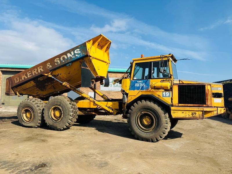 VOLVO A25C DUMP TRUCK*C/W HYDRAULIC TIP*VIDEO*