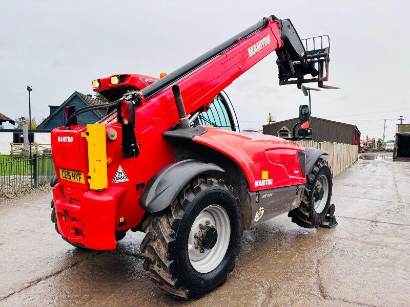 MANITOU MT1135 4WD TURBO TELEHANDLER *YEAR 2016* C/W PALLET TINES *VIDEO*