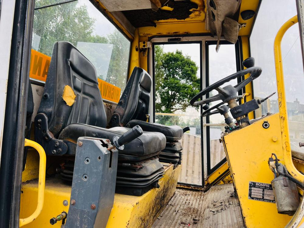 BOMAG BW161AD DOUBLE DRUM ROLLER C/W DUAL CONTROL DRIVE 