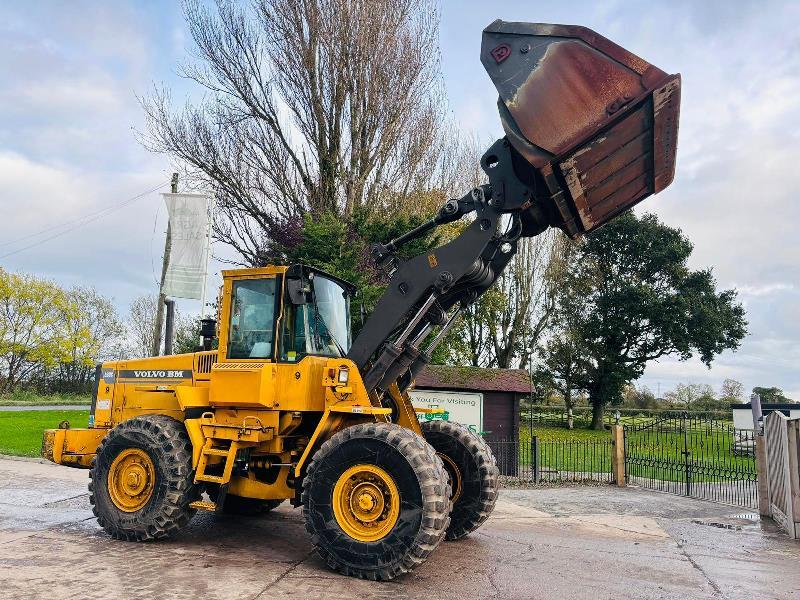  VOLVO L90C 4WD LOADING SHOVEL C/W TOE TIP BUCKET *VIDEO*