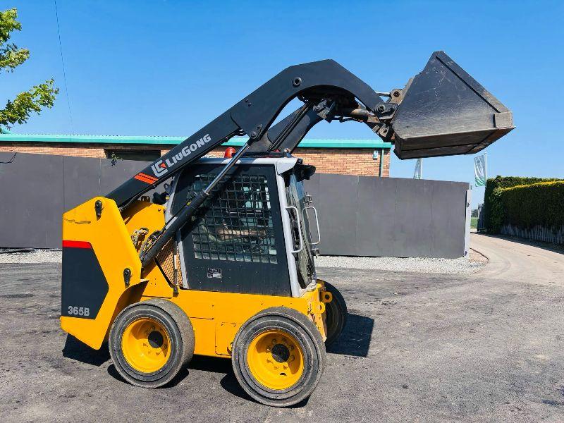 LIUGONG 365B SKIDSTEER *C/W BUCKET* 1 OWNER FROM NEW*YEAR 2016*VIDEO*