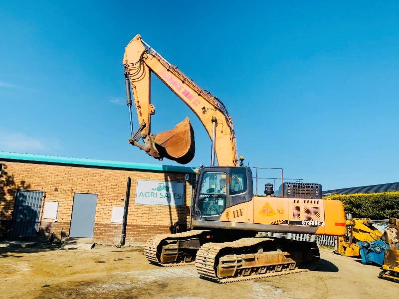 SANY SY335C TRACKED EXCAVATOR*YEAR 2015*C/W BUCKET*4868 HOURS*VIDEO*