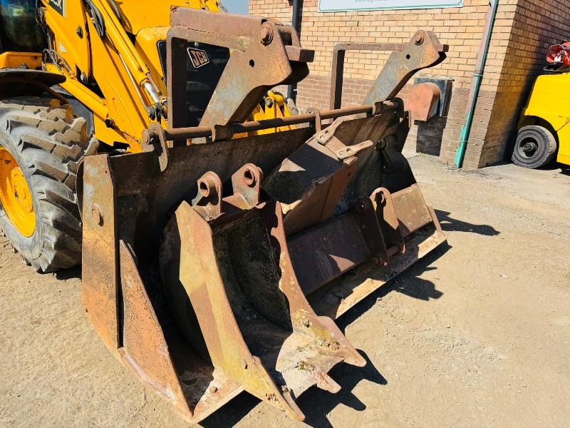 JCB 3CX PROJECT 21 4WD BACKHOE DIGGER* C/W 4 IN ONE BUCKET*VIDEO*