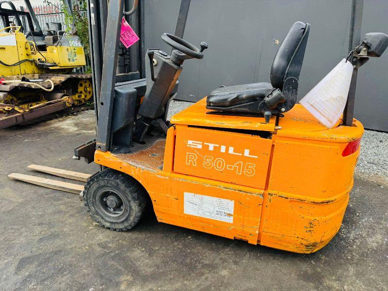 STILL R50-15 FORKLIFT*SPARES AND REPAIRS*VIDEO*