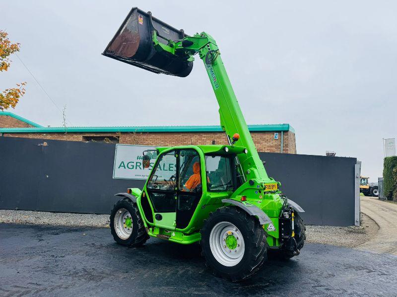 MERLO P32.6+ TELEHANDLER*C/W BUCKET*ENGINE TAP*YEAR 2014*VIDEO*