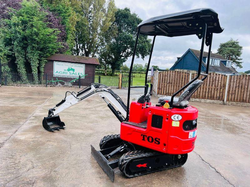 UNUSED TOS R319 TRACKED EXCAVATOR *YEAR 2023* C/W BUCKET *VIDEO*