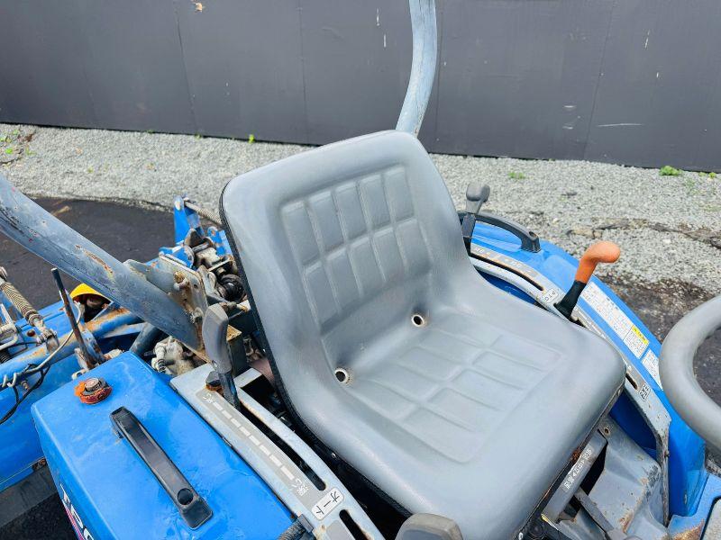 ISEKI TPC153 TRACKED COMPACT TRACTOR*C/W ROTAVATOR*VIDEO*