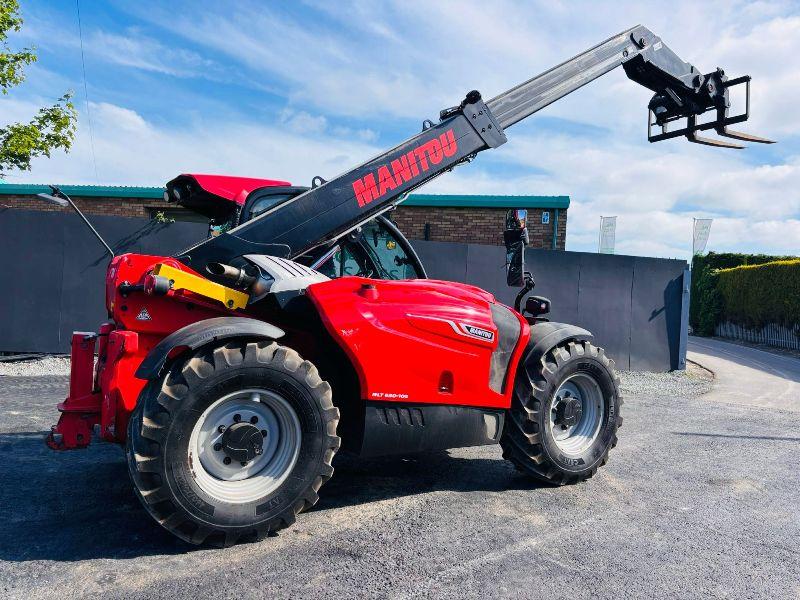 MANITOU MLT 630 105D TELEHANDLER*C/W PALLET TINES*VIDEO*
