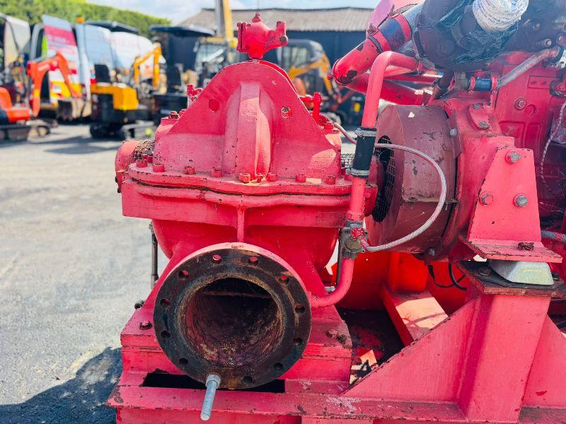 WEIR 10 INCH WATERPUMP*C/WIVECO ENGINE*VIDEO*