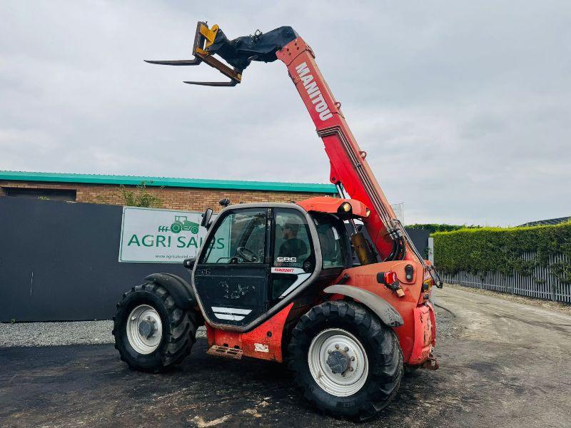 MANITOU MLT 741 TELEHANDLER*C/W BUCKET & PALLET TINES*VIDEO*