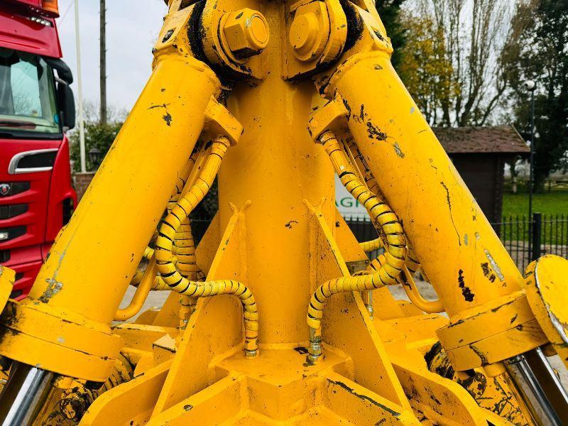 STRUTT 5 TINE ROTATING SCRAP GRAB *YEAR 2022* TO SUIT 30 TONNE EXCAVATOR *VIDEO*