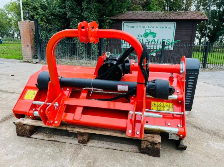 BRAND NEW SIROMER EFGCHMZ-145T FLAIL MOWER *YEAR 2023* C/W PTO SHAFT *VIDEO*