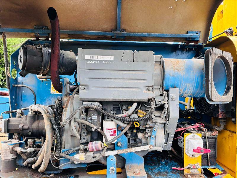 GENIE Z-60/34 4WD RAIL ROAD BOOM LIFT *20.3 METERS, YEAR 2013, 3912 HOURS* VIDEO*