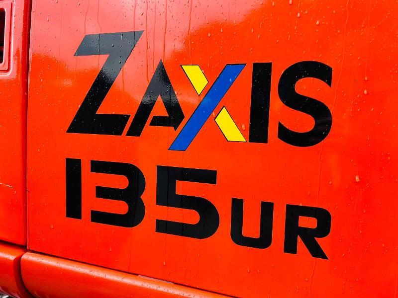 HITACHI ZAXIS 135UR TRACKED EXCAVATOR C/W FRONT BLADE *VIDEO*