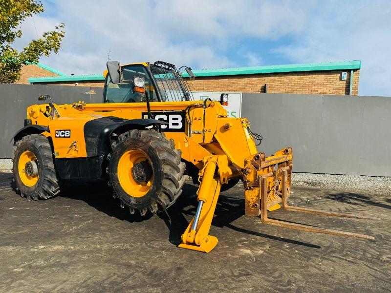 JCB 535-125 POWERSHIFT TELEHANDLER *C/W PALLET TINES*VIDEO*