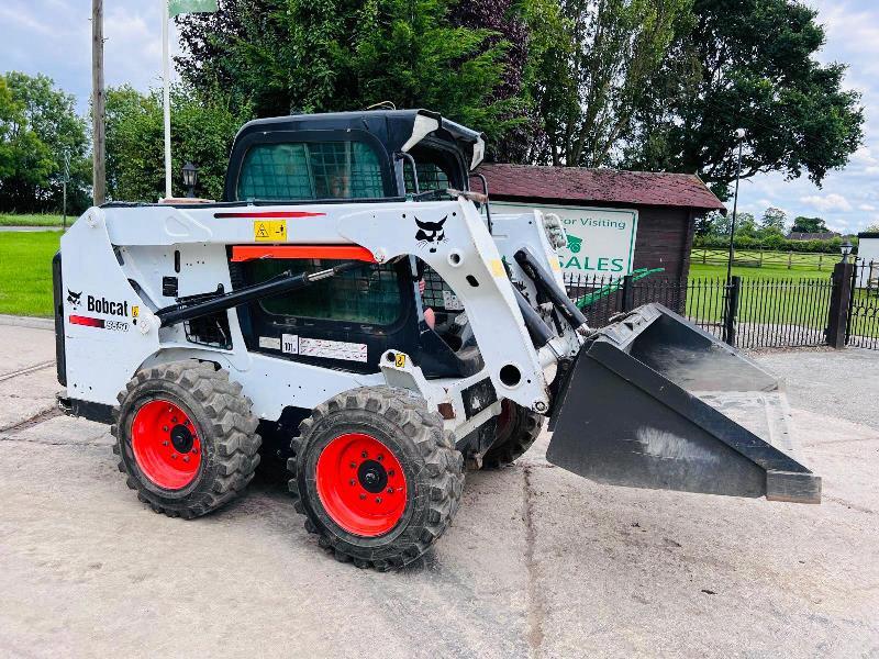 BOBCAT S550 4WD SKIDSTEER *YEAR 2016, 3974 HOURS* C/W BUCKET *VIDEO*