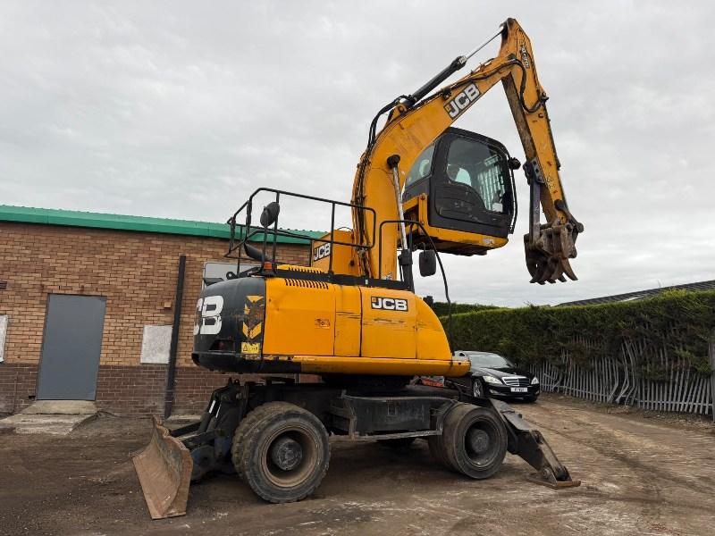 JCB JS160W WHEELED MATERIAL HANDLER*YEAR 2015*VIDEO*