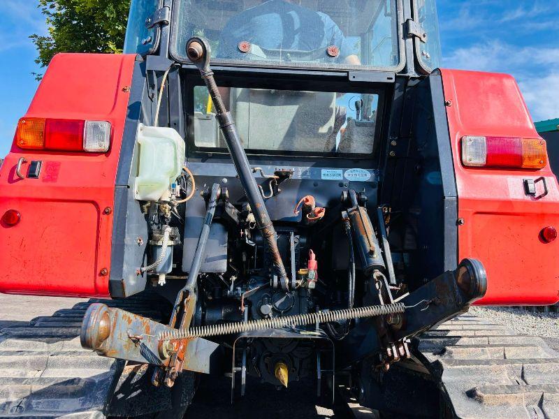 YANMAR CT651 CRAWLER TRACTOR *C/W REAR LINKAGE, PTO AND AC*VIDEO*