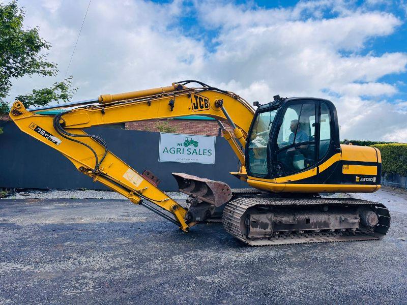 JCB JS130 EXCAVATOR *C/W QH & BUCKET* READING 7889 HOURS*VIDEO*