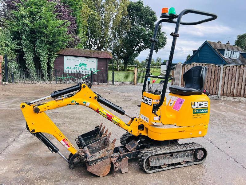 JCB MICRO DIGGER *YEAR 2019, ONLY 338 HOURS* C/W EXPANDING TRACKS *VIDEO*