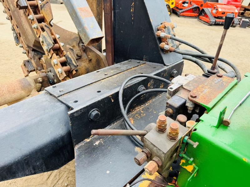 4WD ARTICULATED TRENCHER*C/W KUBOTA ENGINE*VIDEO*