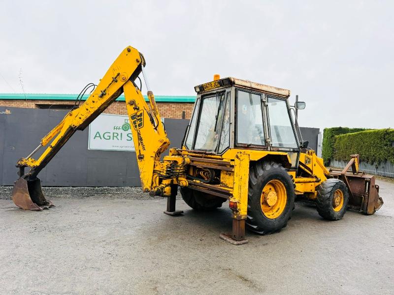 JCB 3CX PROJECT 8 HUB REDUCTION BACK END*C/W 4 IN ONE BUCKET*VIDEO*