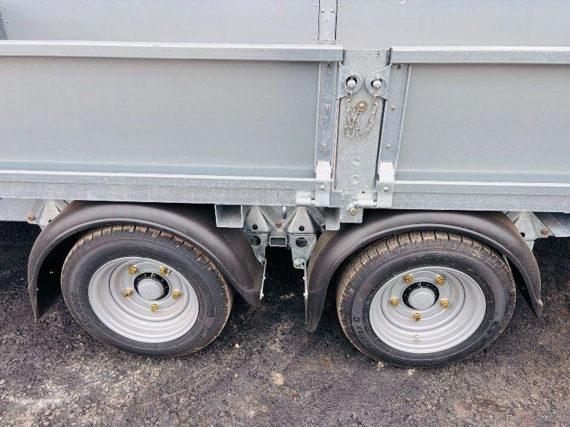 *NEW UNUSED 2025* IFOR WILLIAMS 14FT 6 TWIN AXLE TRAILER *C/W SIDES AND RAMP* (CHOICE OF 8)