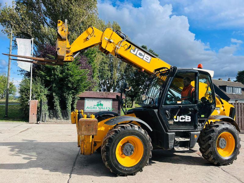 JCB 535-125HI VIZ 4WD TELEHANDLER *YEAR 2014,12.5 METER* C/W PALLET TINES *VIDEO*