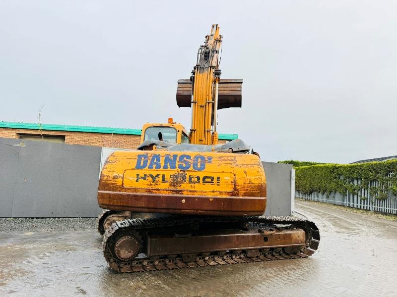HYUNDAI ROBEX 220LC-3 EXCAVATOR*C/W BUCKET*VIDEO*