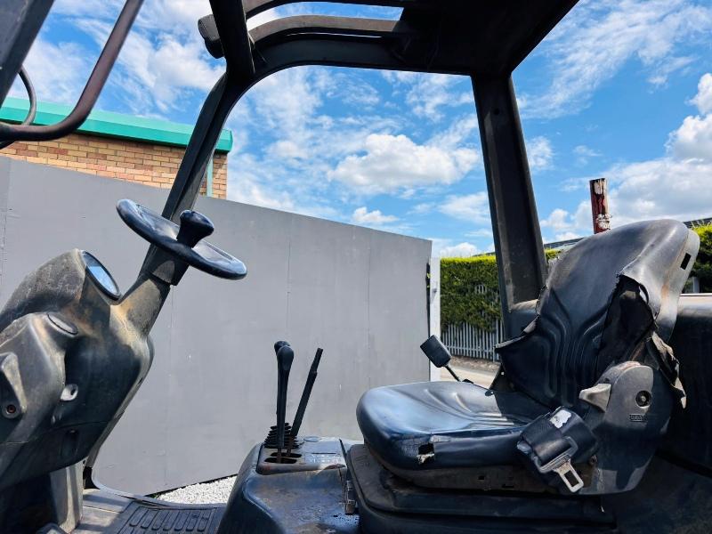 LINDE H45D 3 STAGE MAST FORKLIFT*C/W ROTATING PALLET TINES*VIDEO*