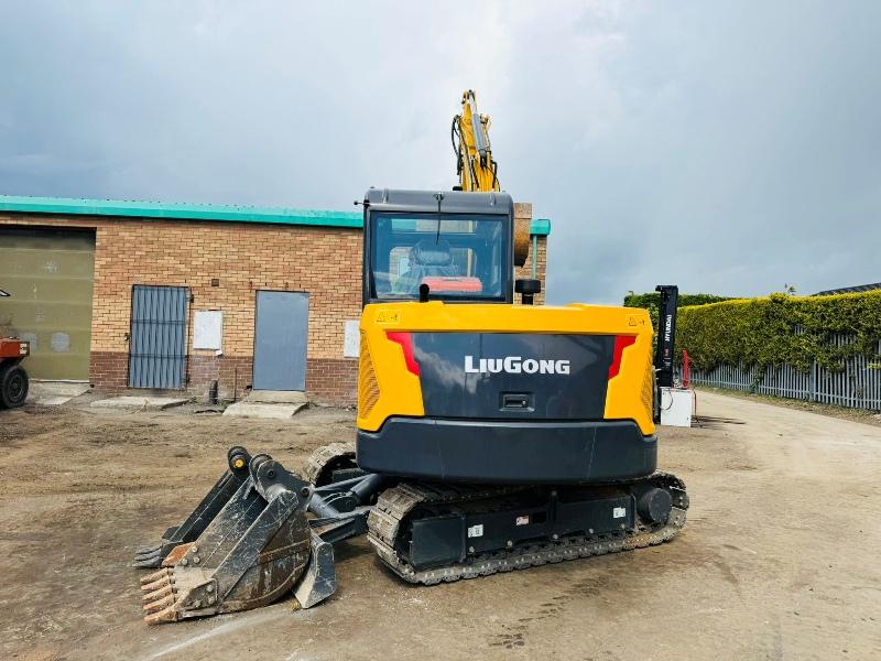 LIUGONG 906F EXCAVATOR*C/W 3 BUCKETS*2026*ONLY 34 HOURS*VIDEO*