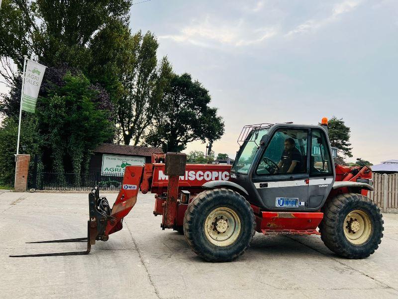 MANITOU MT1337SL 4WD TELEHANDLER *13 METER REACH* C/W PALLE TINES *VIDEO*