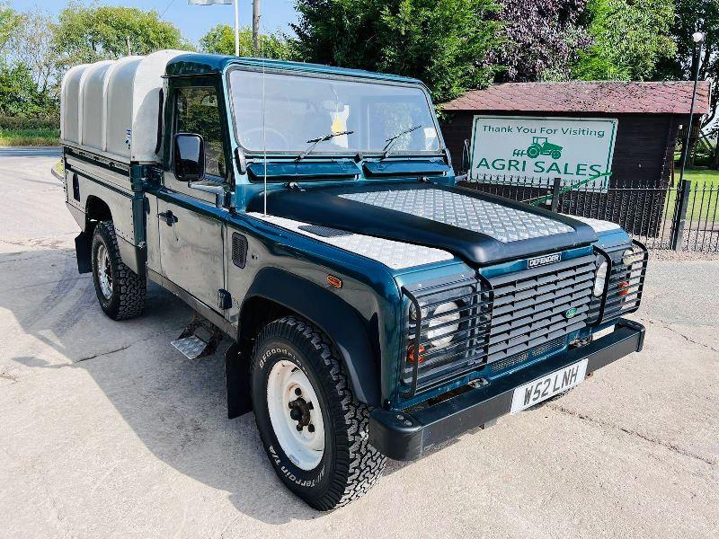LAND ROVER 110 TD5 4WD PICK UP C/W CANOPY *MOT'D TILL 28TH APRIL 2024*VIDEO*