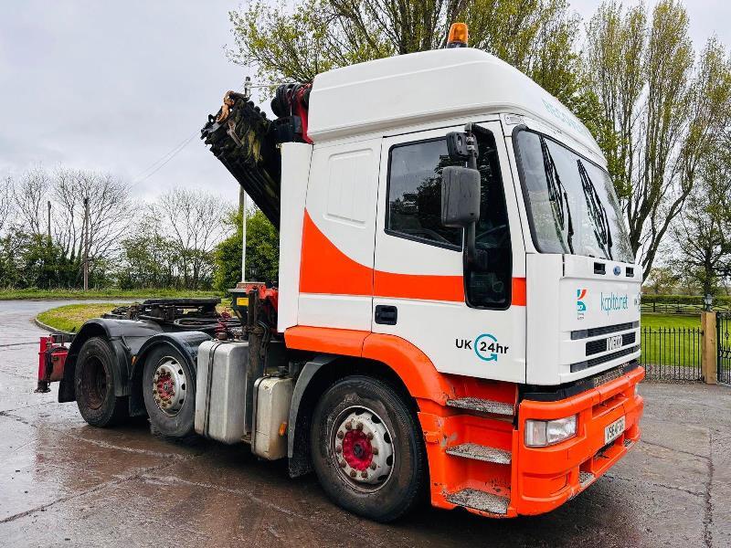 IVECO 440E35T 6X2 TRACTOR UNIT * CRANE HAS BEEN REMOVED * VIDEO *