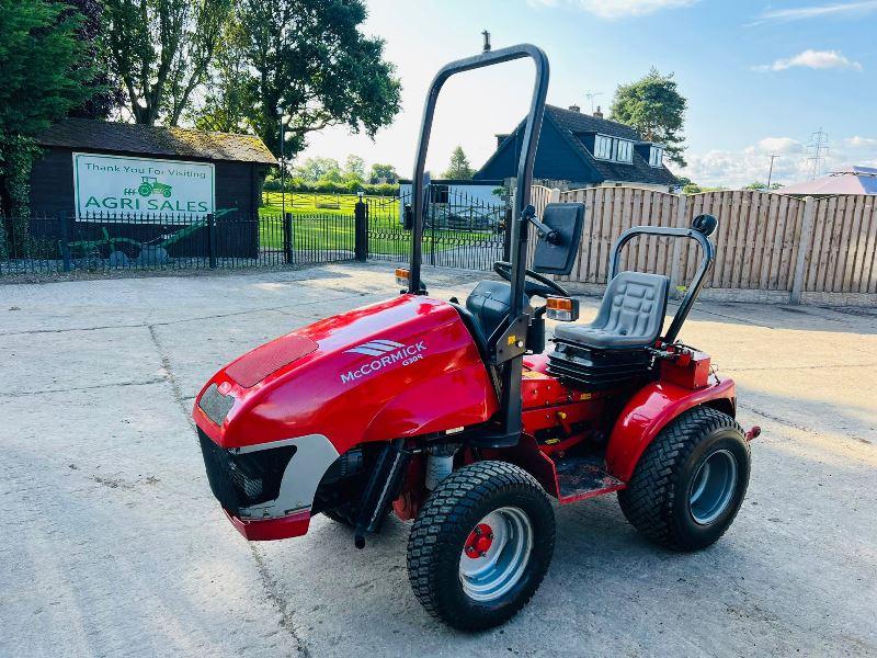 MCCORMICK G30R 4WD COMPACT TRACTOR *1368 HOURS* C/W REVERSE DRIVE*VIDEO*