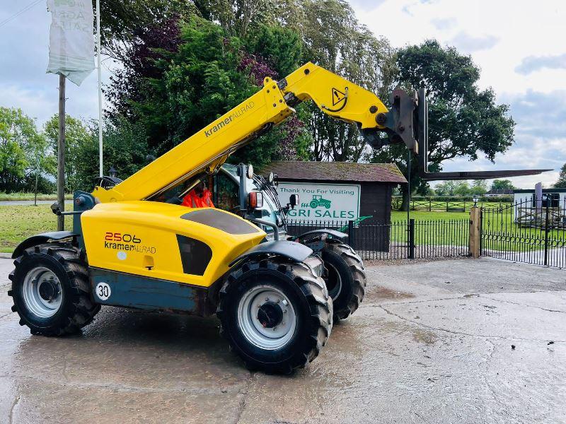 KRAMER 407 4WD TELEHANDLER *YEAR 2011, AG SPEC, NEW ENGINE FITTED 2017*VIDEO*