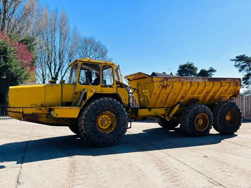 VOLVO BM 6X6 ARTICULATED DUMP TRUCK C/W HYDRAULIC TIP *VIDEO*