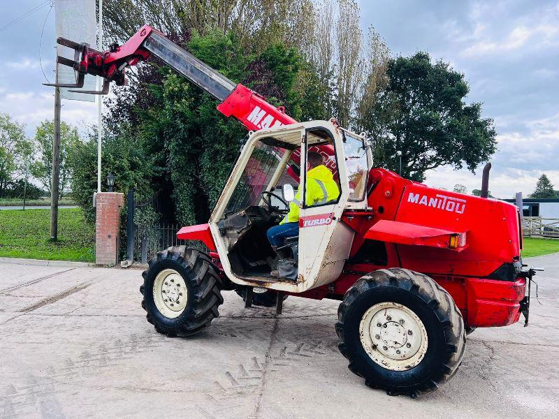 MANITOU MLT626 4WD TELEHANDLER C/W PALLET TINES *VIDEO*