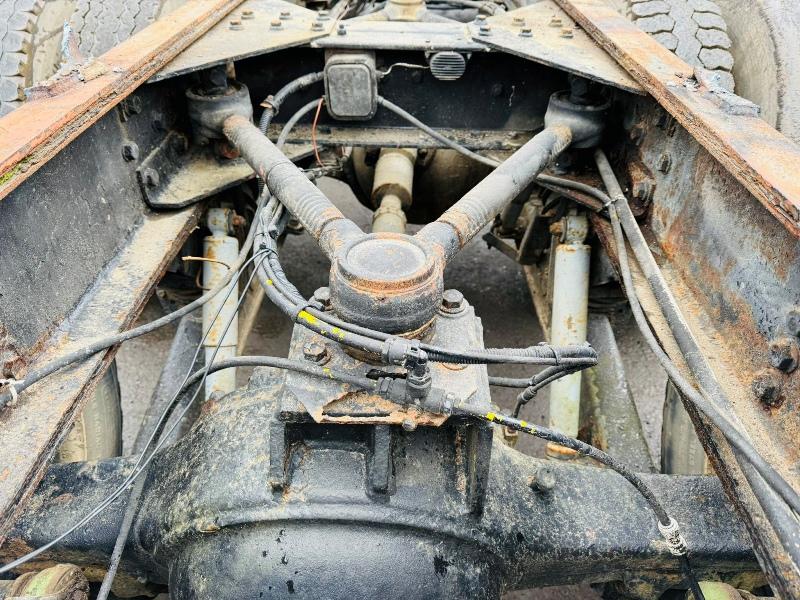 FODEN 6X4 DOUBLE DRIVE ON STEEL*C/W CAT ENGINE*VIDEO*