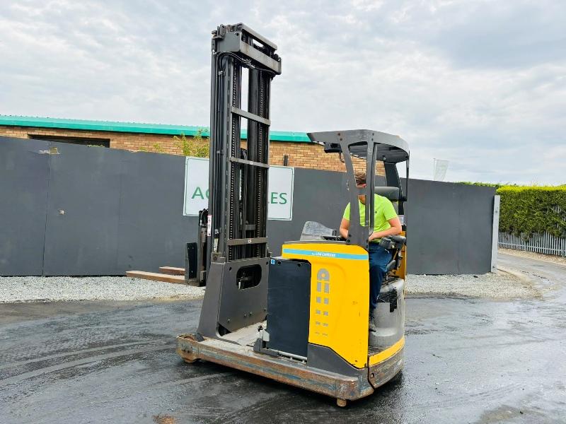 ATLET TERGO COUNTER BALANCE FORKLIFT*C/W FORK POSITIONER*YEAR 2014*VIDEO*