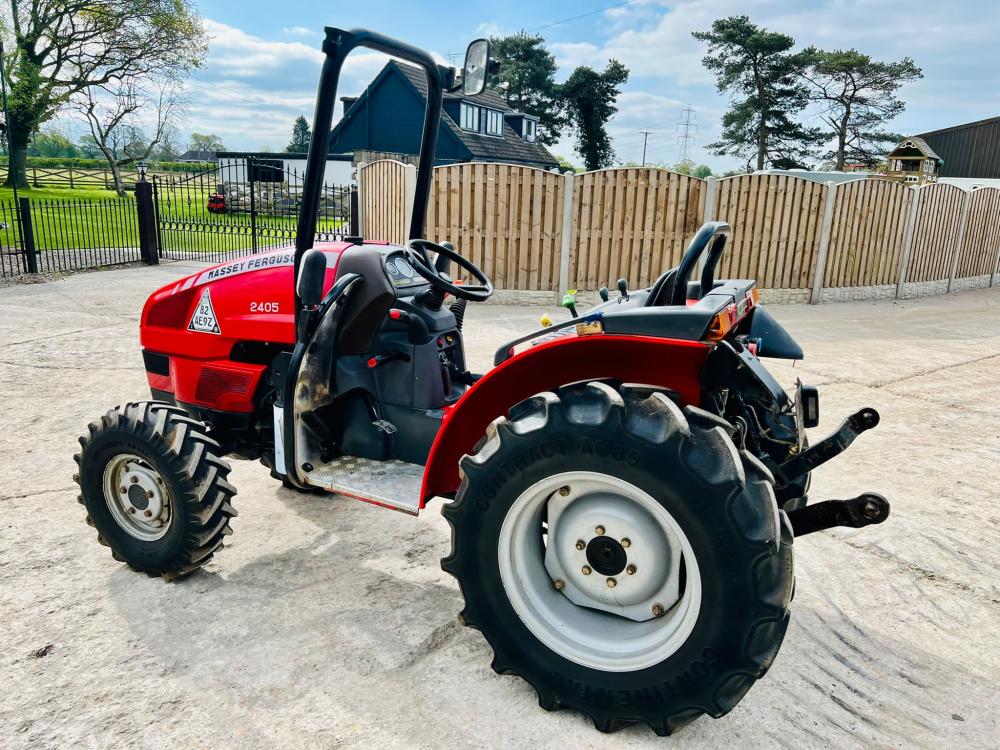 MASSEY FERGUSON 2405 4WD COMPACT TRACTOR * ROAD REGISTERED 56 PLATE *