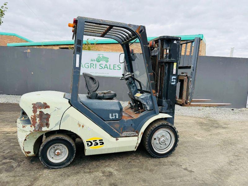 U.N FD35T-JE CONTAINER SPEC* YEAR 2012*C/W YANMAR ENGINE*VIDEO*