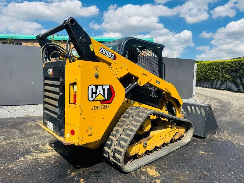 CATERPILLAR 289D3 TRACKED SKIDSTEER*C/W BUCKET*YEAR 2021*VIDEO*