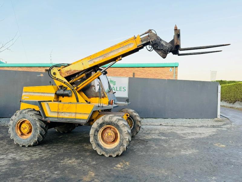MATBRO TELESTAR - 3 TELEHANDLER*C/W PALLET TINES*VIDEO*